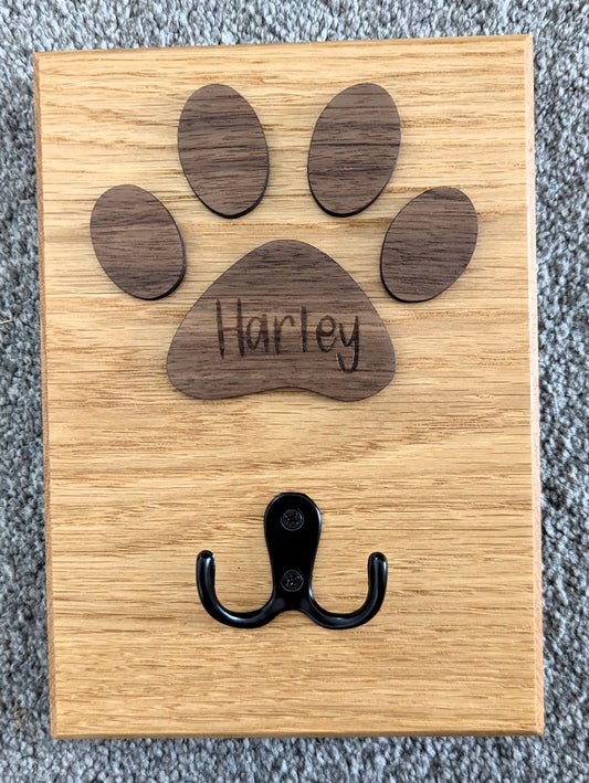 Personalised Dog Lead Hook