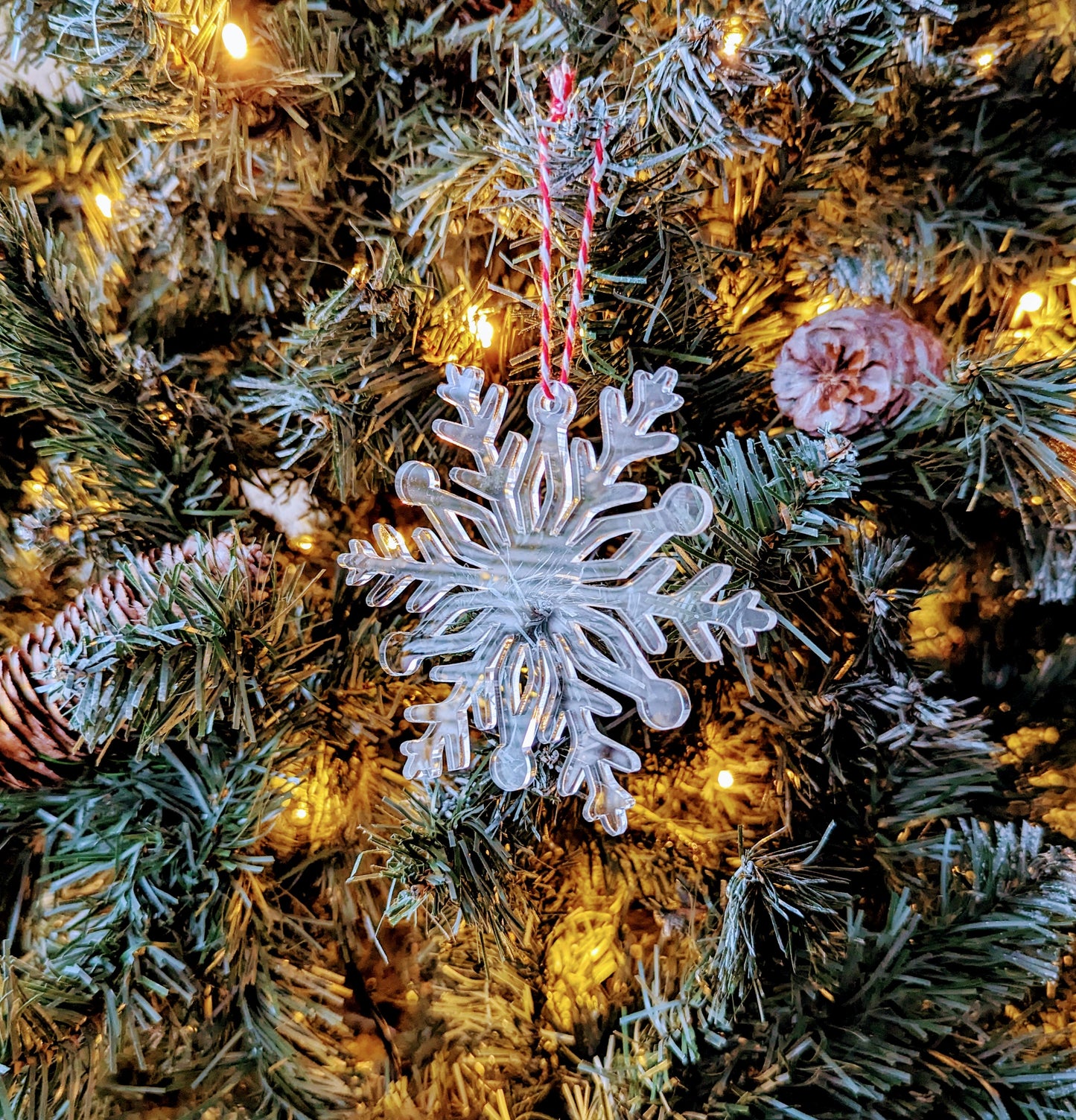 Snowflake Tree Ornaments